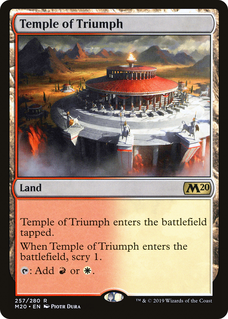 Temple of Triumph [Core Set 2020]-1