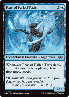 Fear of Failed Tests [Duskmourn: House of Horror]-1
