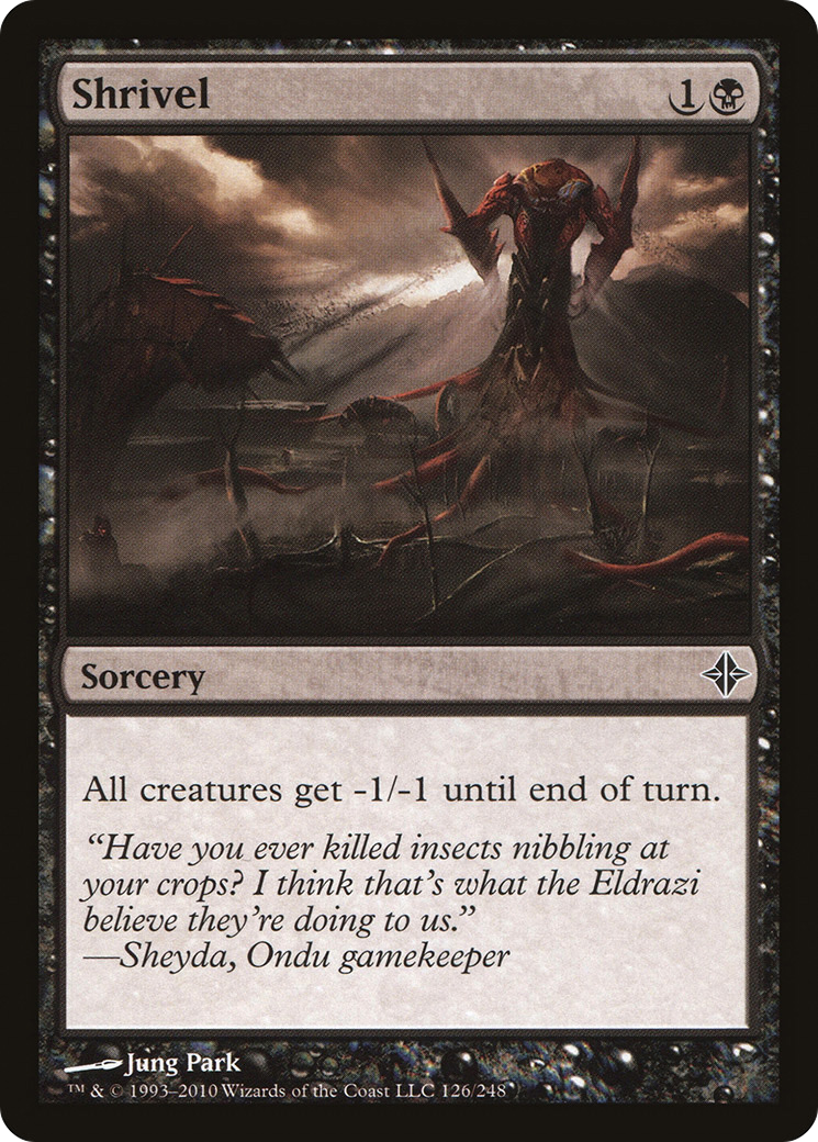 Shrivel [Rise of the Eldrazi]-1