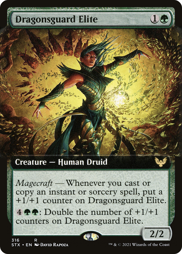 Dragonsguard Elite (Extended Art) [Strixhaven: School of Mages]-1