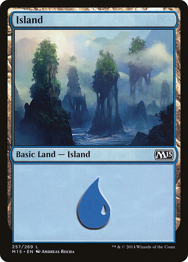 Island (257) [Magic 2015]-1