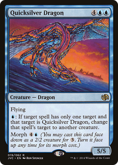 Quicksilver Dragon [Duel Decks Anthology]-1