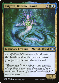 Tatyova, Benthic Druid [Dominaria Remastered]-1