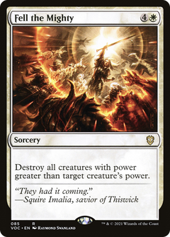 Fell the Mighty [Innistrad: Crimson Vow Commander]-1