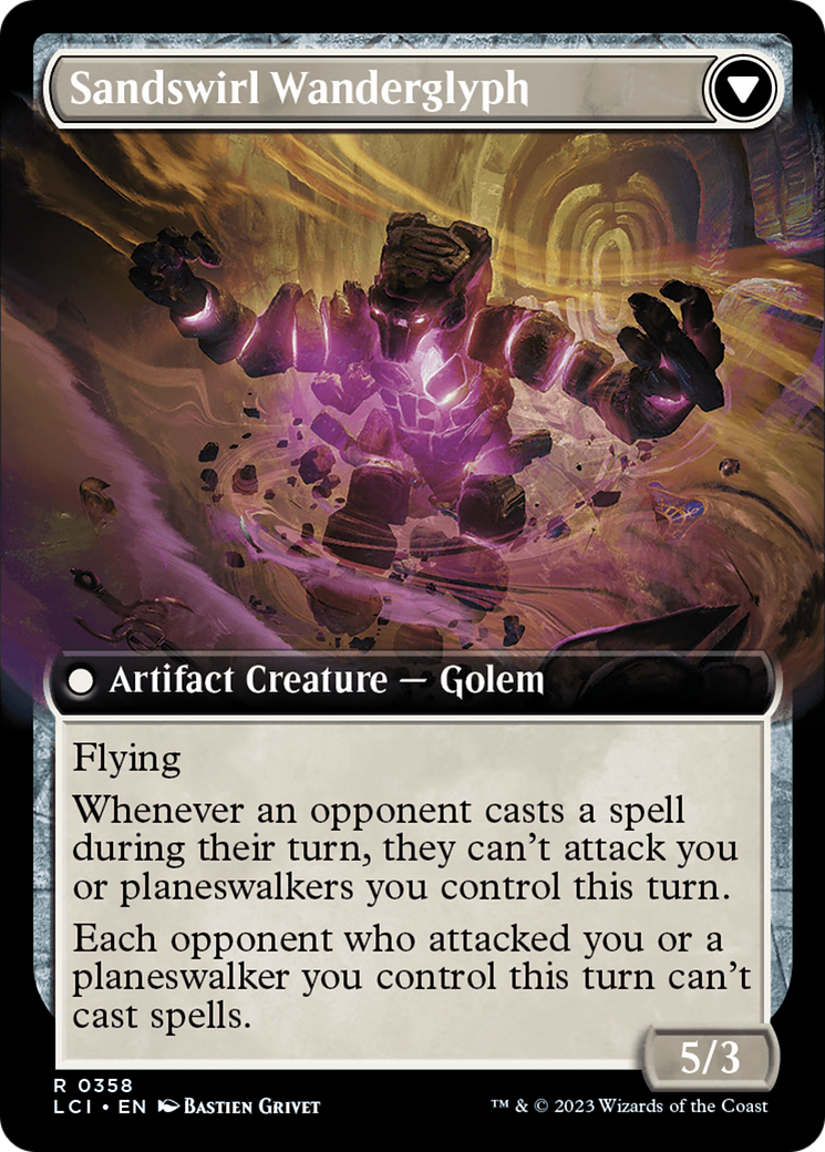 Unstable Glyphbridge (Extended Art) (LCI-358) - The Lost Caverns of Ixalan: (Extended Art) Foil-2