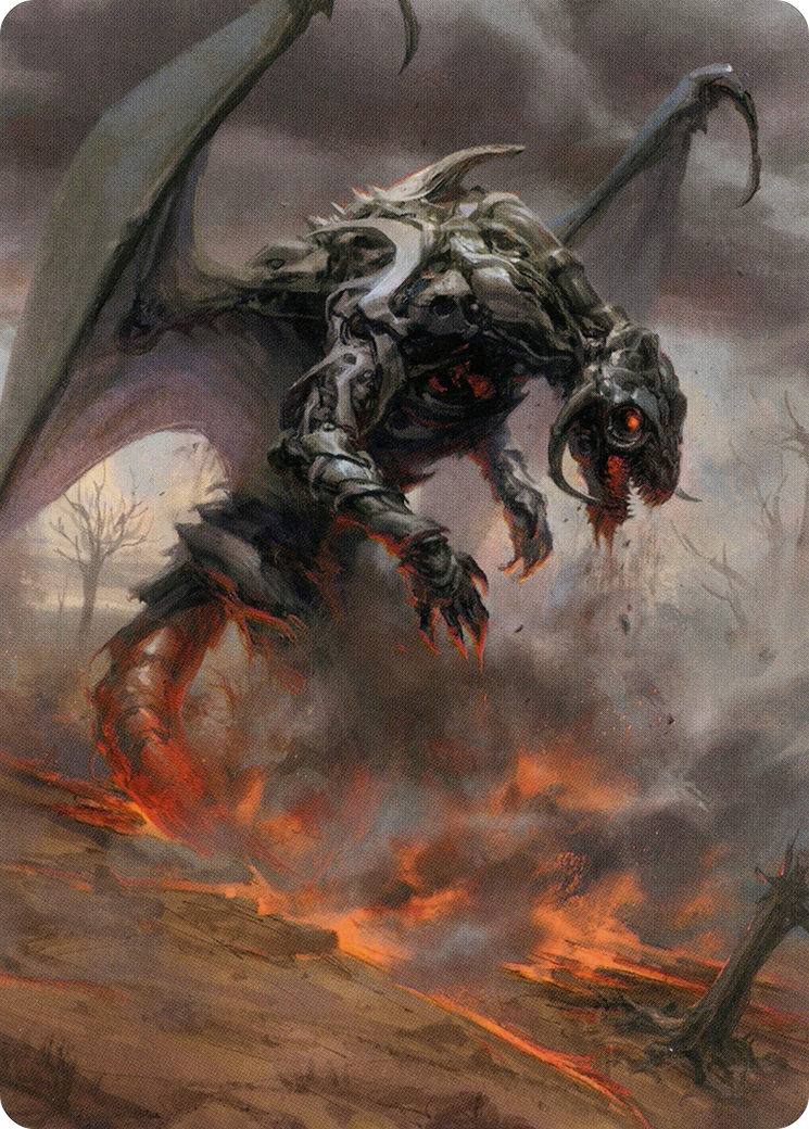 Scion of Draco Art Card [Modern Horizons 2 Art Series]-1