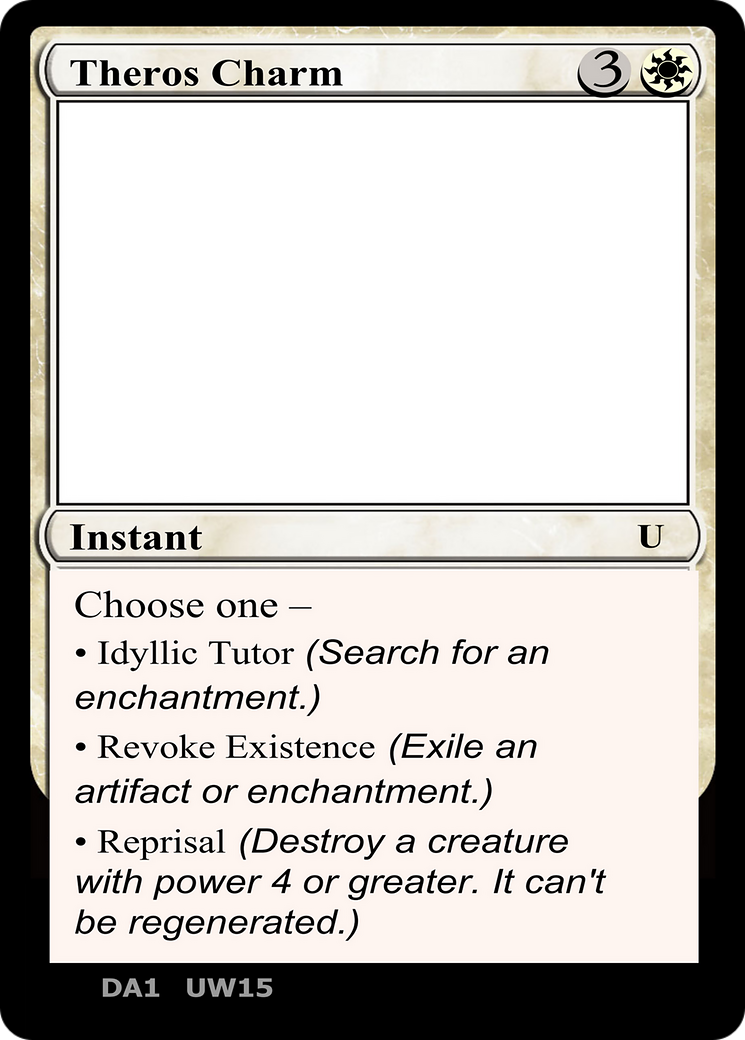 Theros Charm (UNK-UW15) - Unknown Event-1