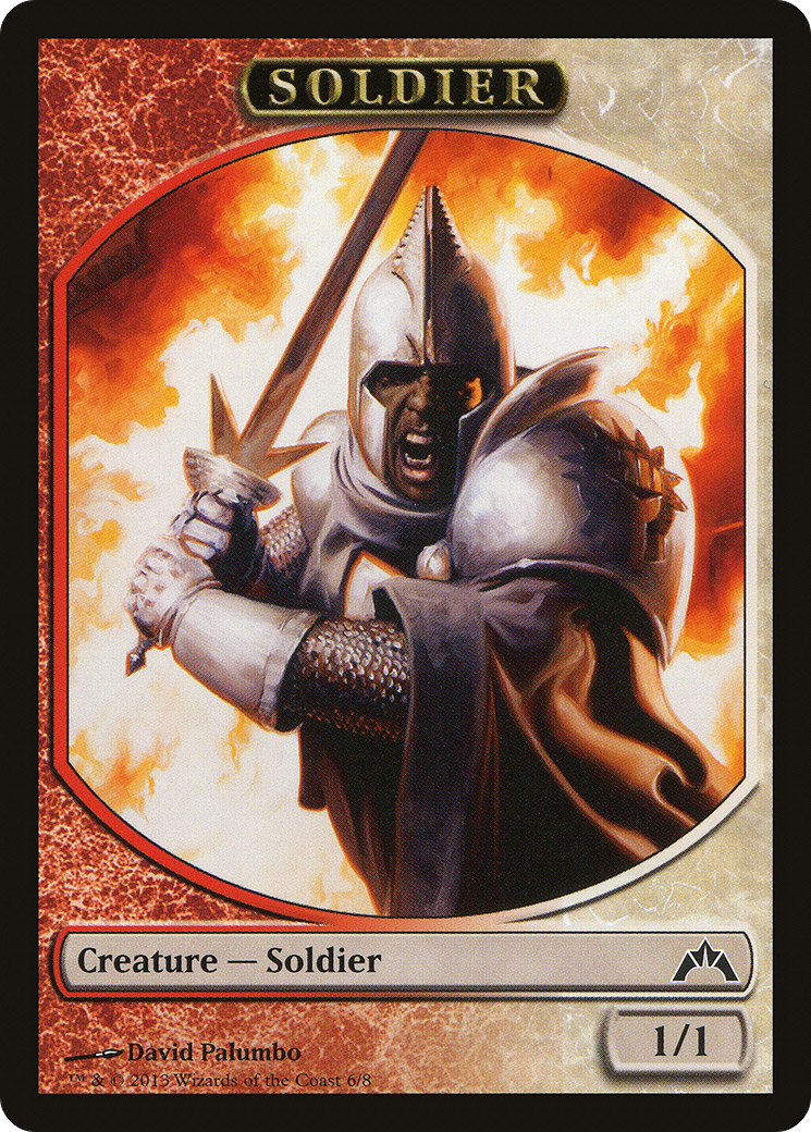 Soldier Token [Gatecrash Tokens]-1