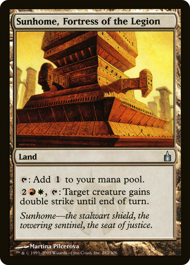 Sunhome, Fortress of the Legion [Ravnica: City of Guilds]-1
