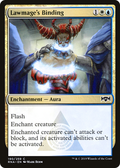 Lawmage's Binding [Ravnica Allegiance]-1