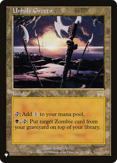 Unholy Grotto (LIST-327/350) - The List-1