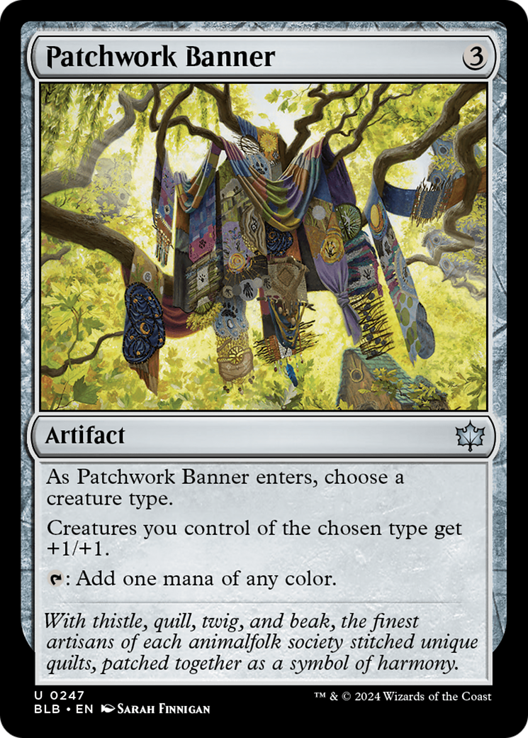 Patchwork Banner [Bloomburrow]-1