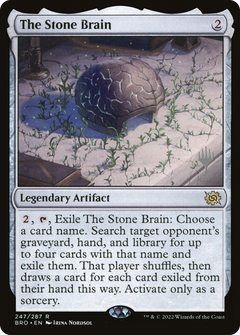 The Stone Brain (Promo Pack) [The Brothers' War Promos]-1