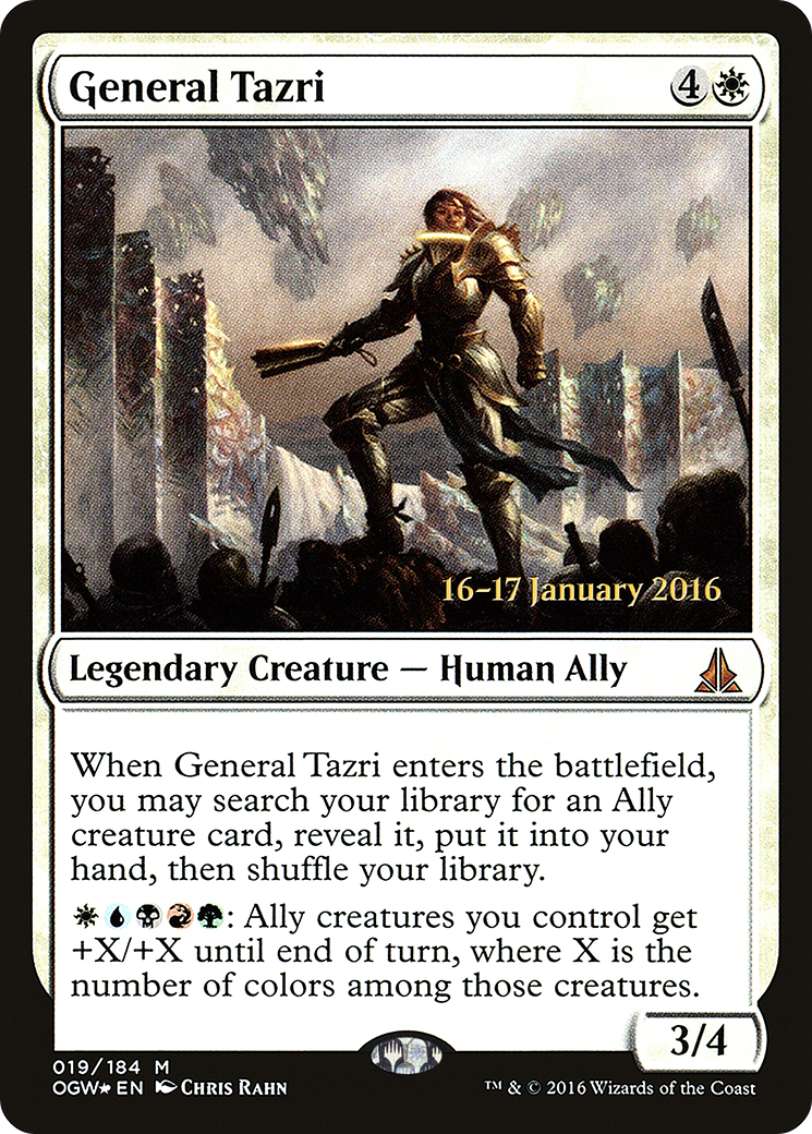 General Tazri [Oath of the Gatewatch Prerelease Promos]-1