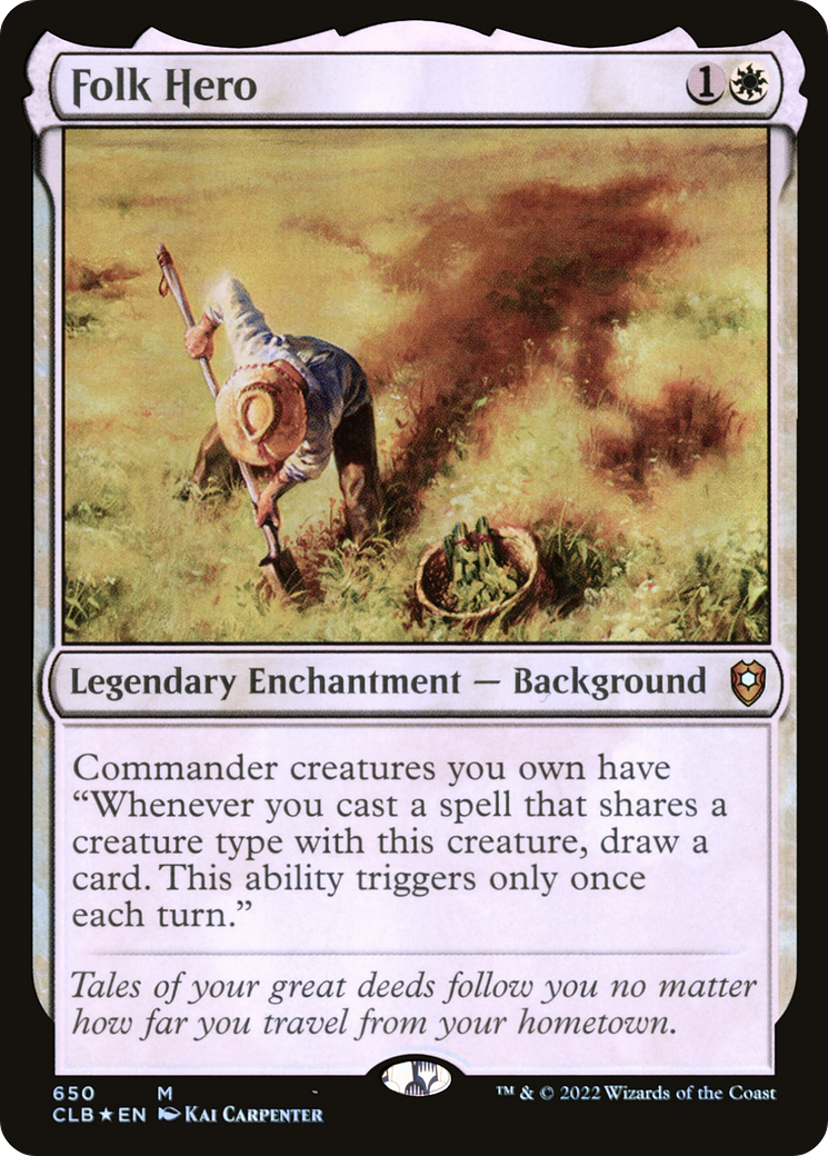Folk Hero [Commander Legends: Battle for Baldur's Gate]-1