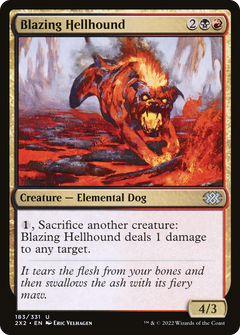Blazing Hellhound [Double Masters 2022]-1