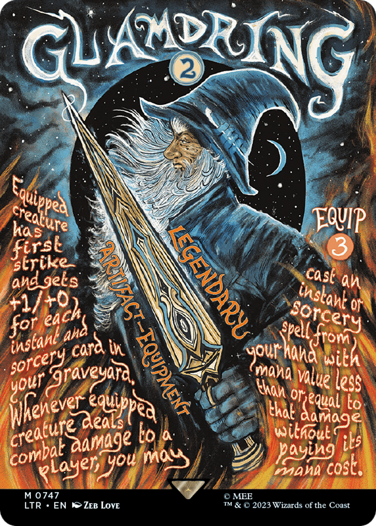 Glamdring (Borderless Poster) [The Lord of the Rings: Tales of Middle-Earth]-1