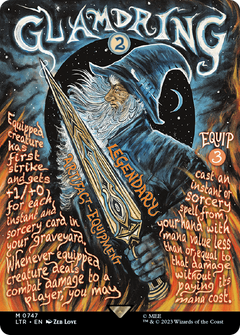 Glamdring (Borderless Poster) [The Lord of the Rings: Tales of Middle-Earth]-1