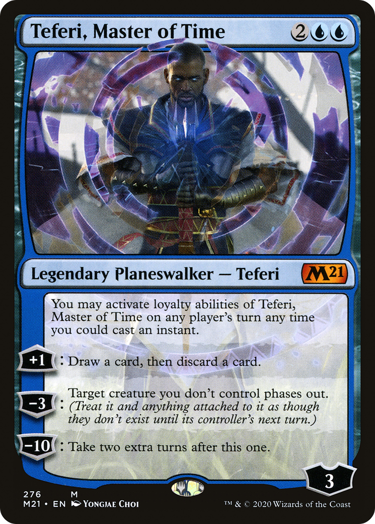 Teferi, Master of Time (276) [Core Set 2021]-1