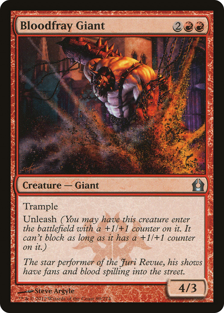 Bloodfray Giant [Return to Ravnica]-1