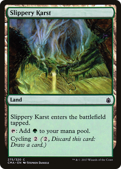 Slippery Karst [Commander Anthology]-1