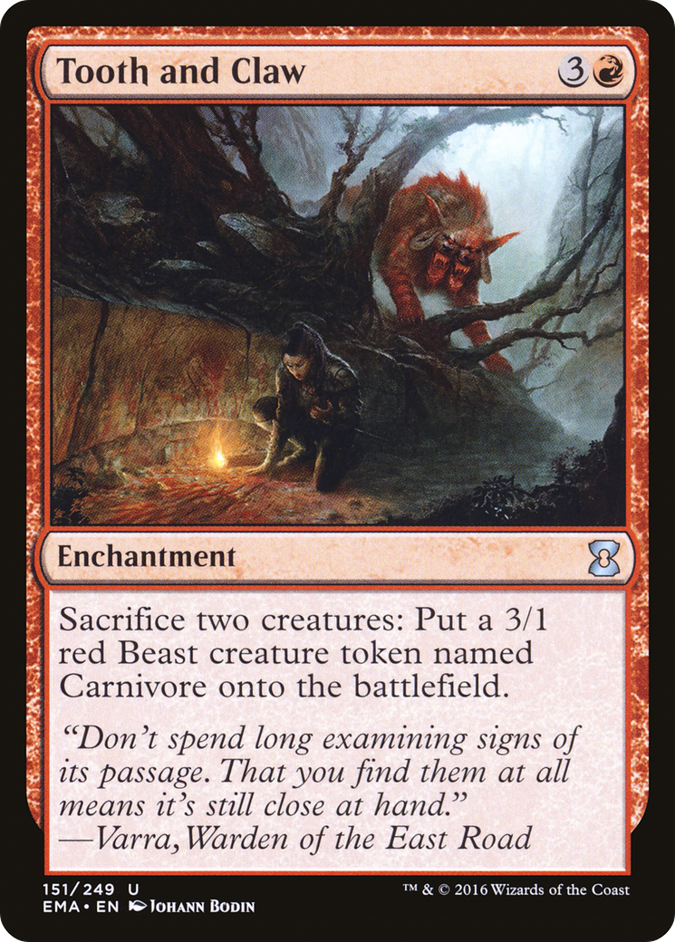 Tooth and Claw [Eternal Masters]-1