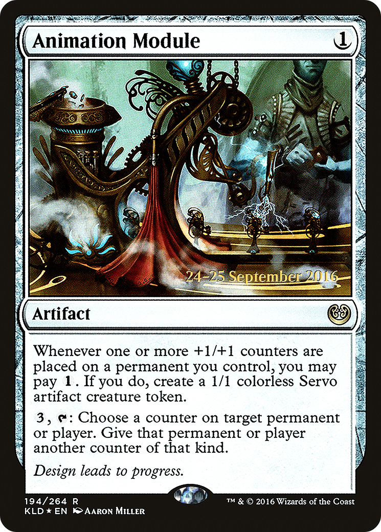 Animation Module [Kaladesh Prerelease Promos]-1
