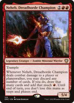 Neheb, Dreadhorde Champion [Dominaria United Commander]-1