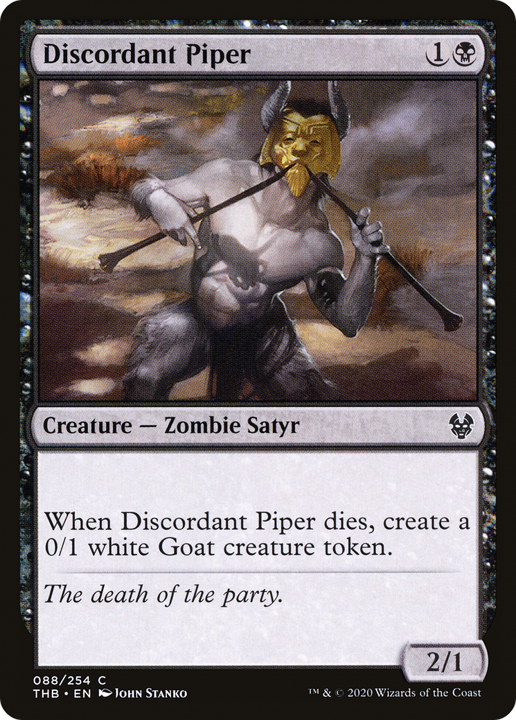 Discordant Piper [Theros Beyond Death]-1