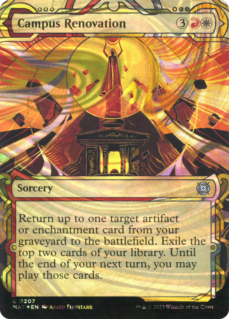 Campus Renovation (Showcase Halo Foil) [March of the Machine: The Aftermath]-1