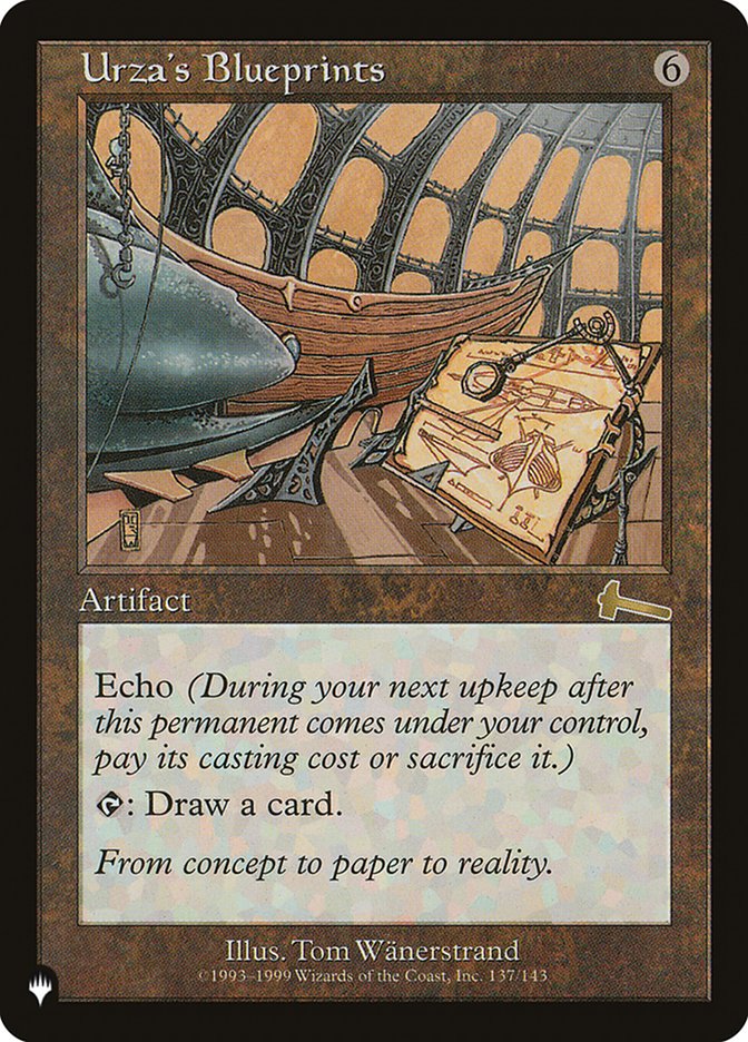 Urza's Blueprints [The List]-1
