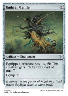 Umbral Mantle (White Border) (MB2-101) - Mystery Booster 2-1