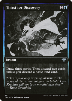 Thirst for Discovery (DBL-352) - Innistrad: Double Feature-1