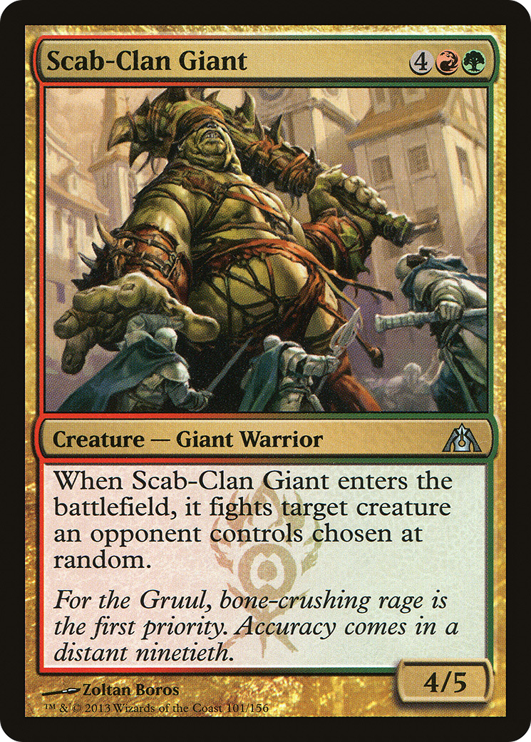 Scab-Clan Giant [Dragon's Maze]-1