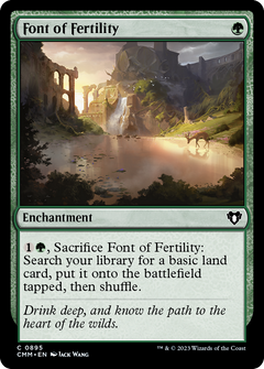 Font of Fertility [Commander Masters]-1
