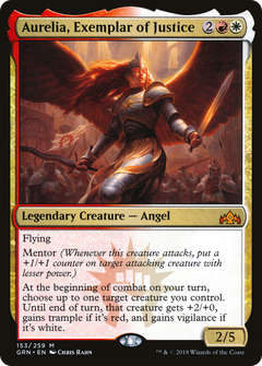 Aurelia, Exemplar of Justice [Guilds of Ravnica]-1