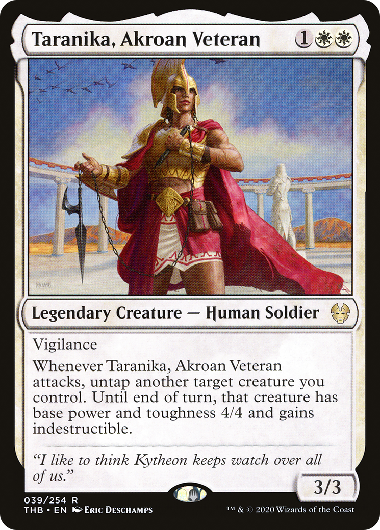 Taranika, Akroan Veteran [Theros Beyond Death]-1