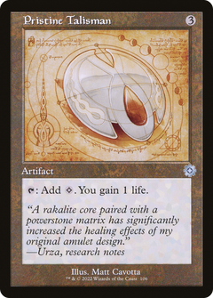 Pristine Talisman (Retro Schematic) [The Brothers' War Retro Artifacts]-1
