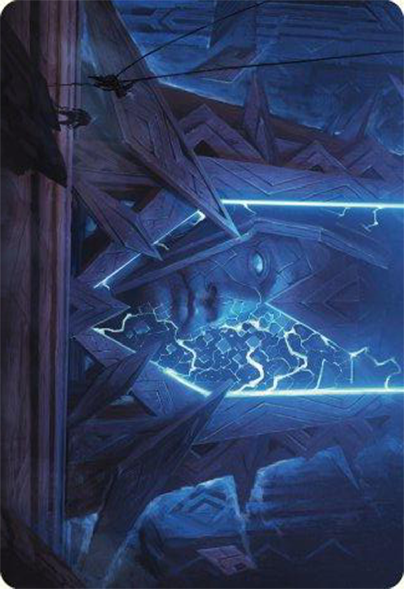 Stone Idol Generator Art Card [Modern Horizons 3 Art Series]-1