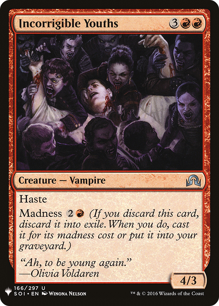 Incorrigible Youths [Mystery Booster]-1