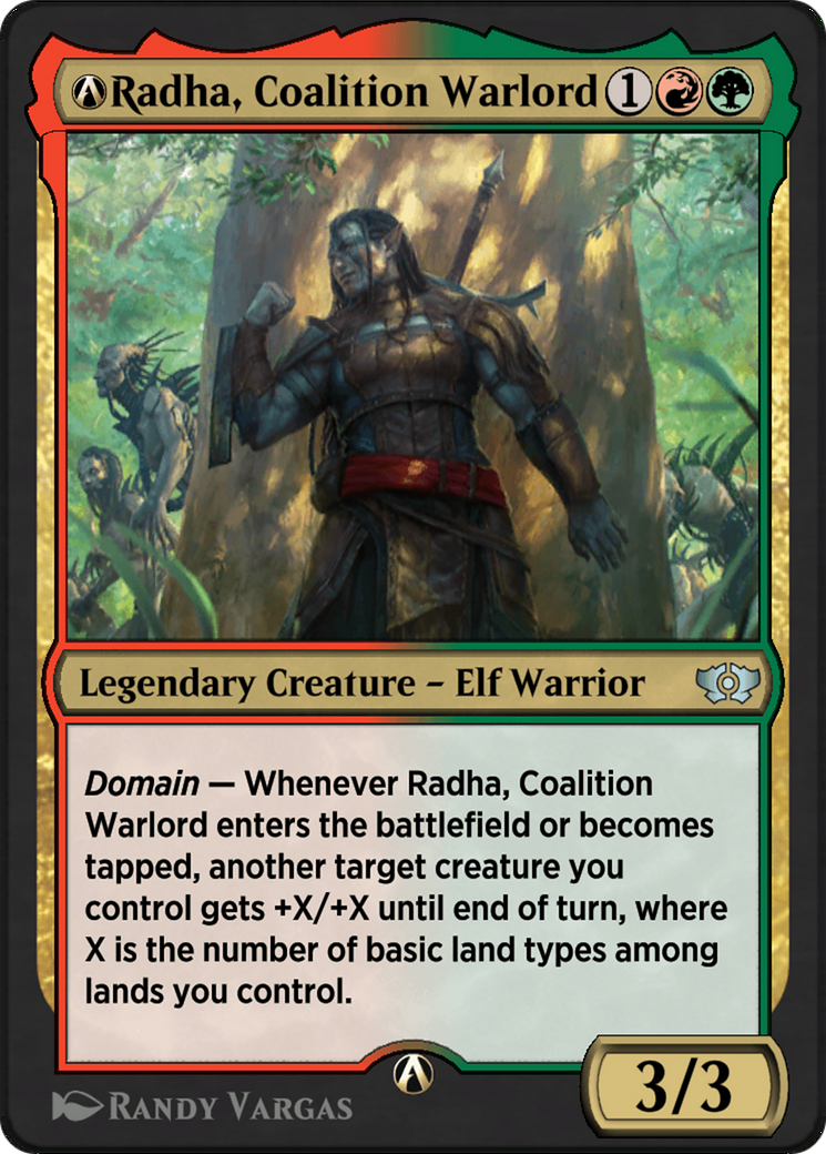 A-Radha, Coalition Warlord (MUL-A-120) - Multiverse Legends-1