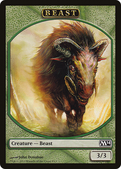 Beast Token [Magic 2014 Tokens]-1