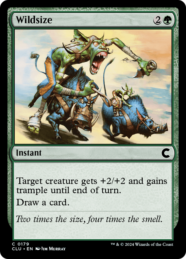 Wildsize (CLU-179) - Ravnica: Clue Edition-1