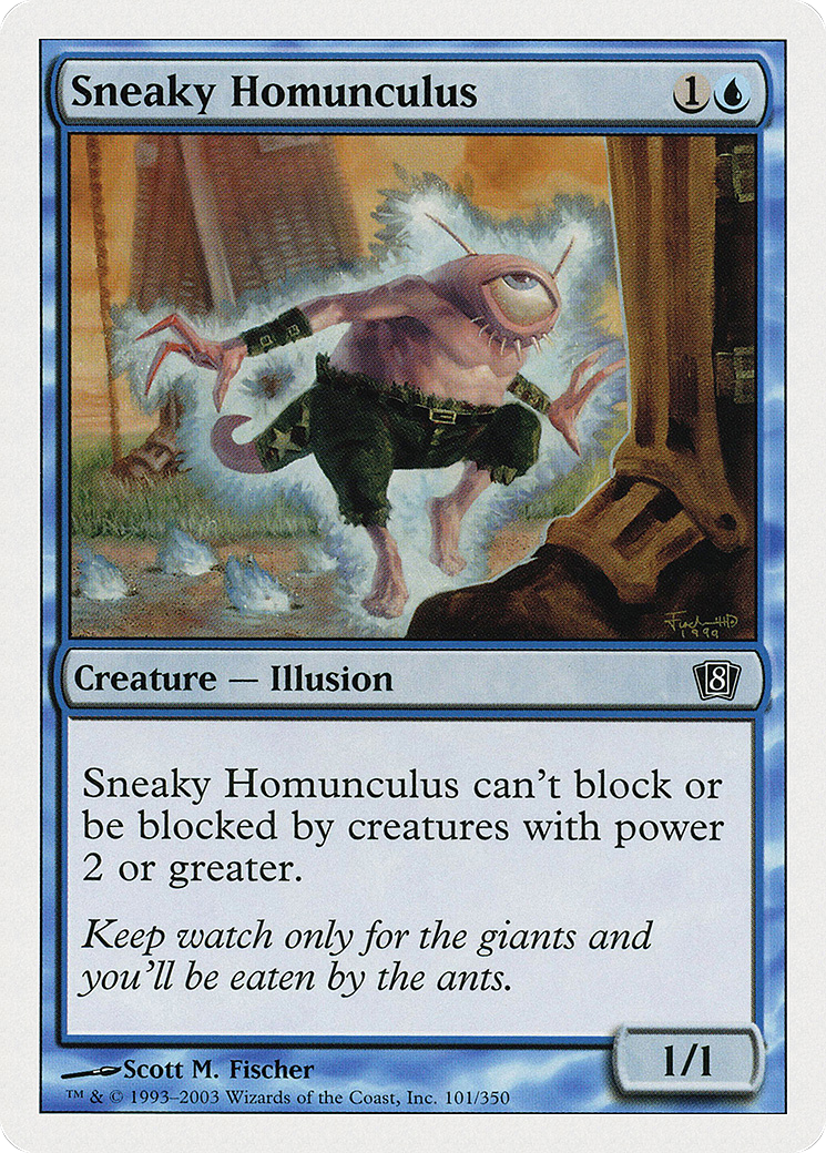 Sneaky Homunculus [Eighth Edition]-1
