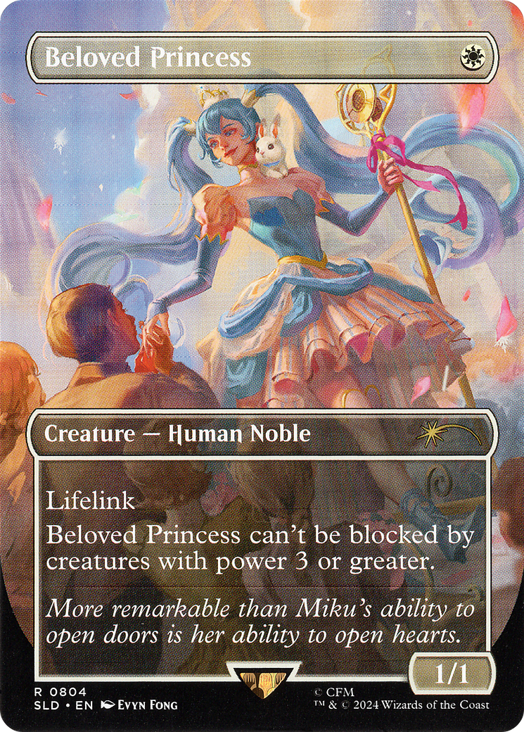 Beloved Princess (SLD-804) - Secret Lair Drop (Borderless) Foil-1