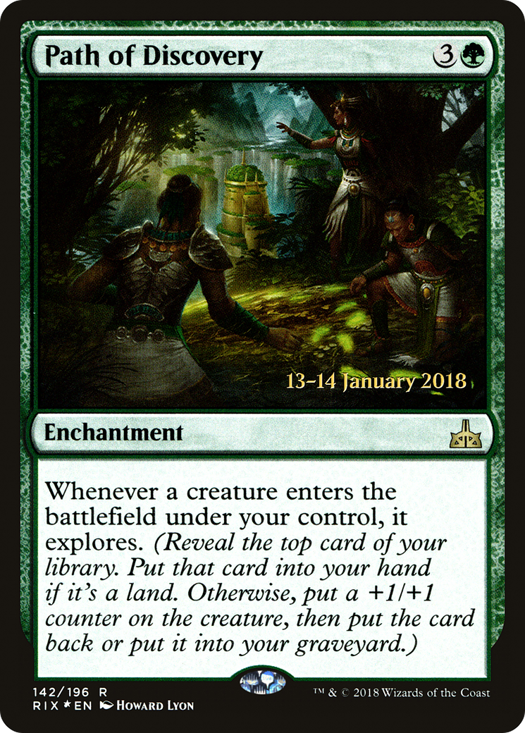 Path of Discovery [Rivals of Ixalan Prerelease Promos]-1