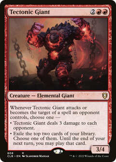 Tectonic Giant [Commander Legends: Battle for Baldur's Gate]-1