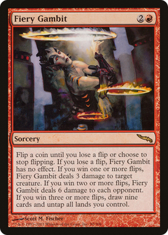 Fiery Gambit [Mirrodin]-1