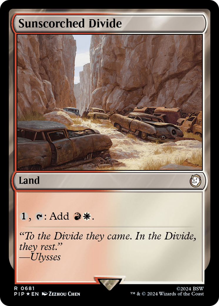 Sunscorched Divide (Surge Foil) [Fallout]-1