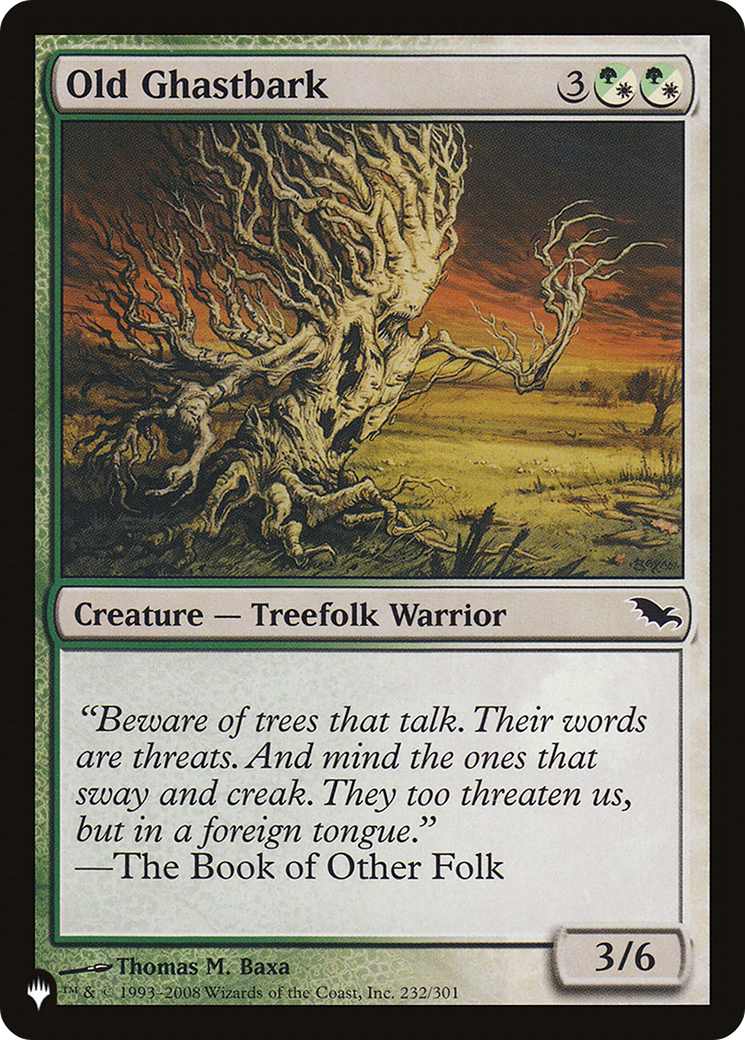 Old Ghastbark [The List]-1